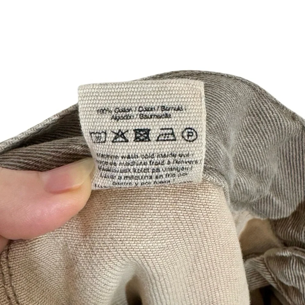 Djerf Avenue Straight-Leg Utility Pants in Taupe - Picture 13 of 14